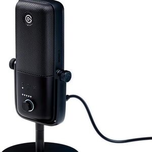 Black USB Microphone